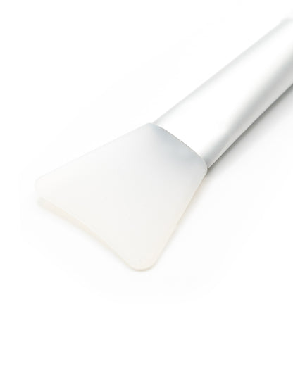 White paint roller on a white background